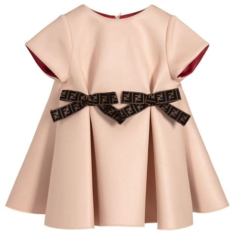 fendi baby girl dress|Fendi Kids Clothing for Baby Girls .